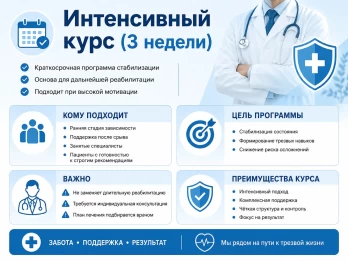 Реабилитация за 21 день в городе Бавлы